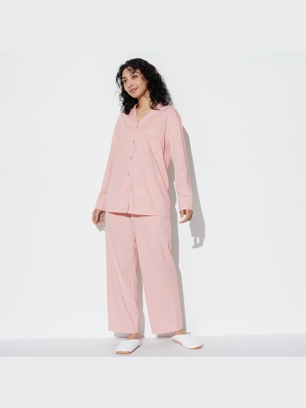 AIRism Cotton Pyjamas (Long Sleeve)