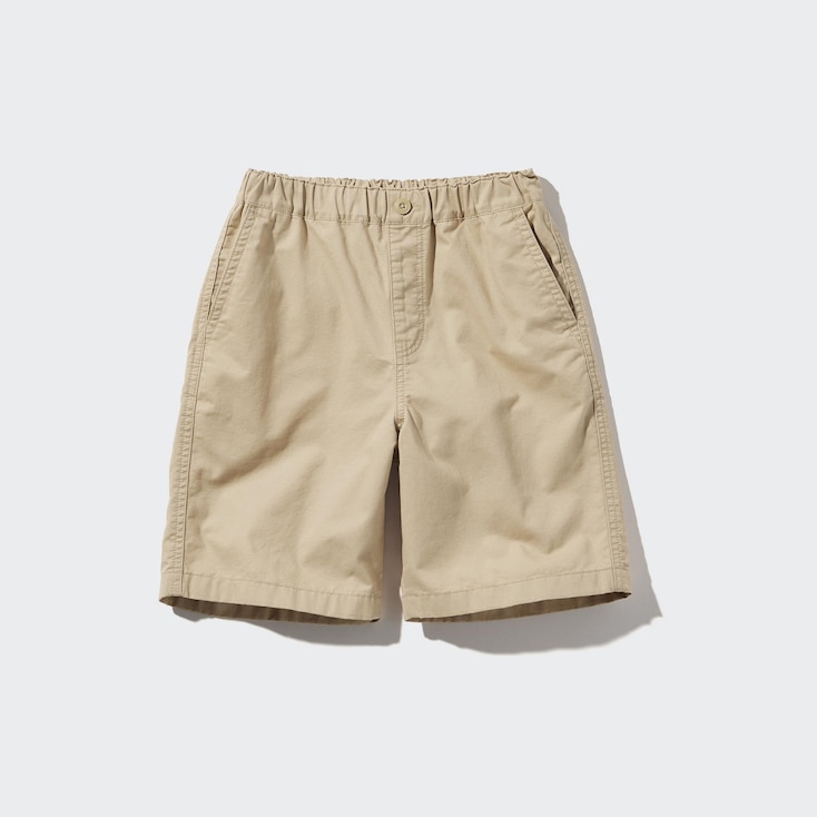 Uniqlo Pantalón Corto Niños Algodón - Beige - 5-6Y