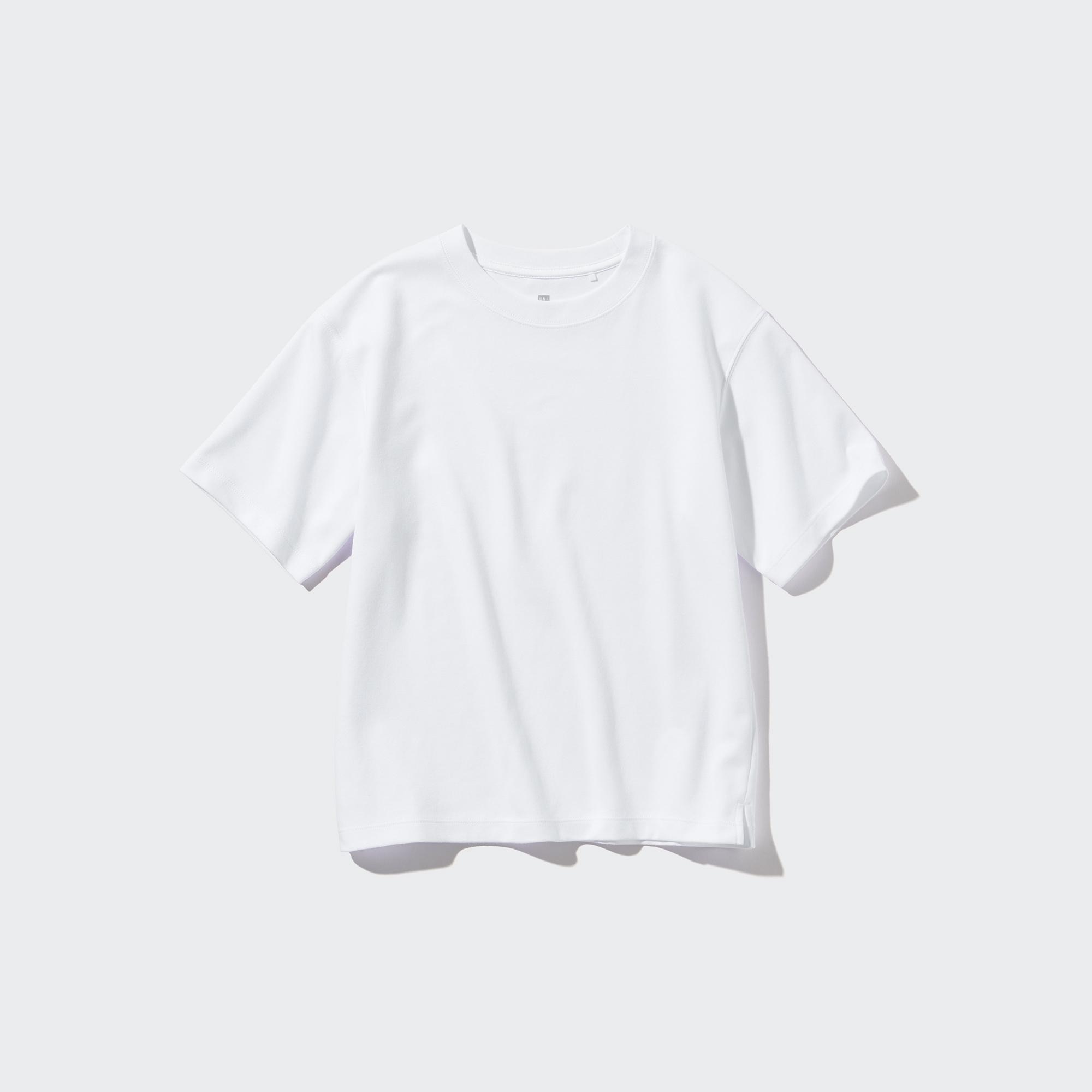 AIRism Cotton Crew Neck Short-Sleeve T-Shirt