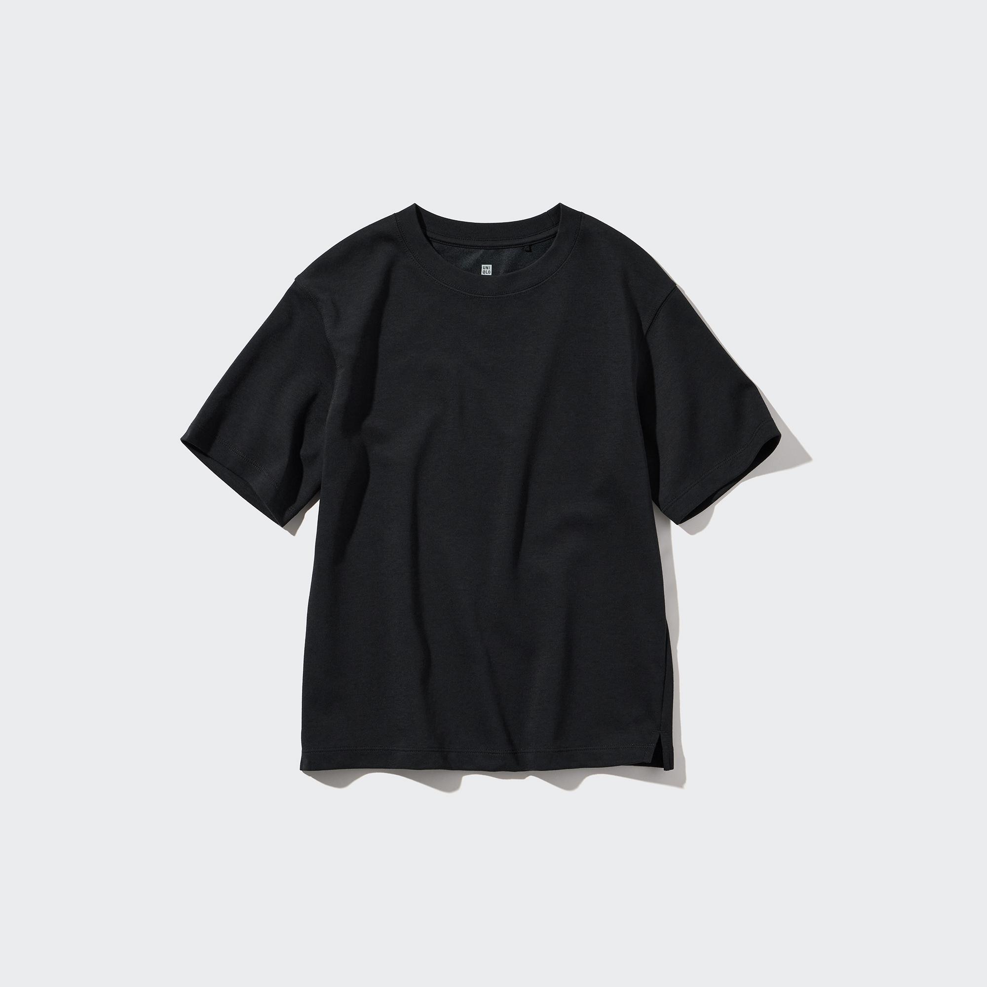 AIRism Cotton Crew Neck Short-Sleeve T-Shirt