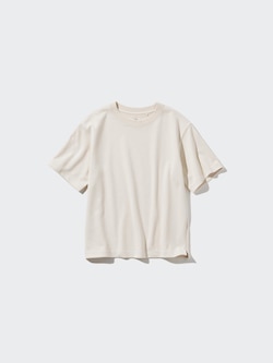 AIRism COTTON CREW NECK SHORT SLEEVE T-SHIRT