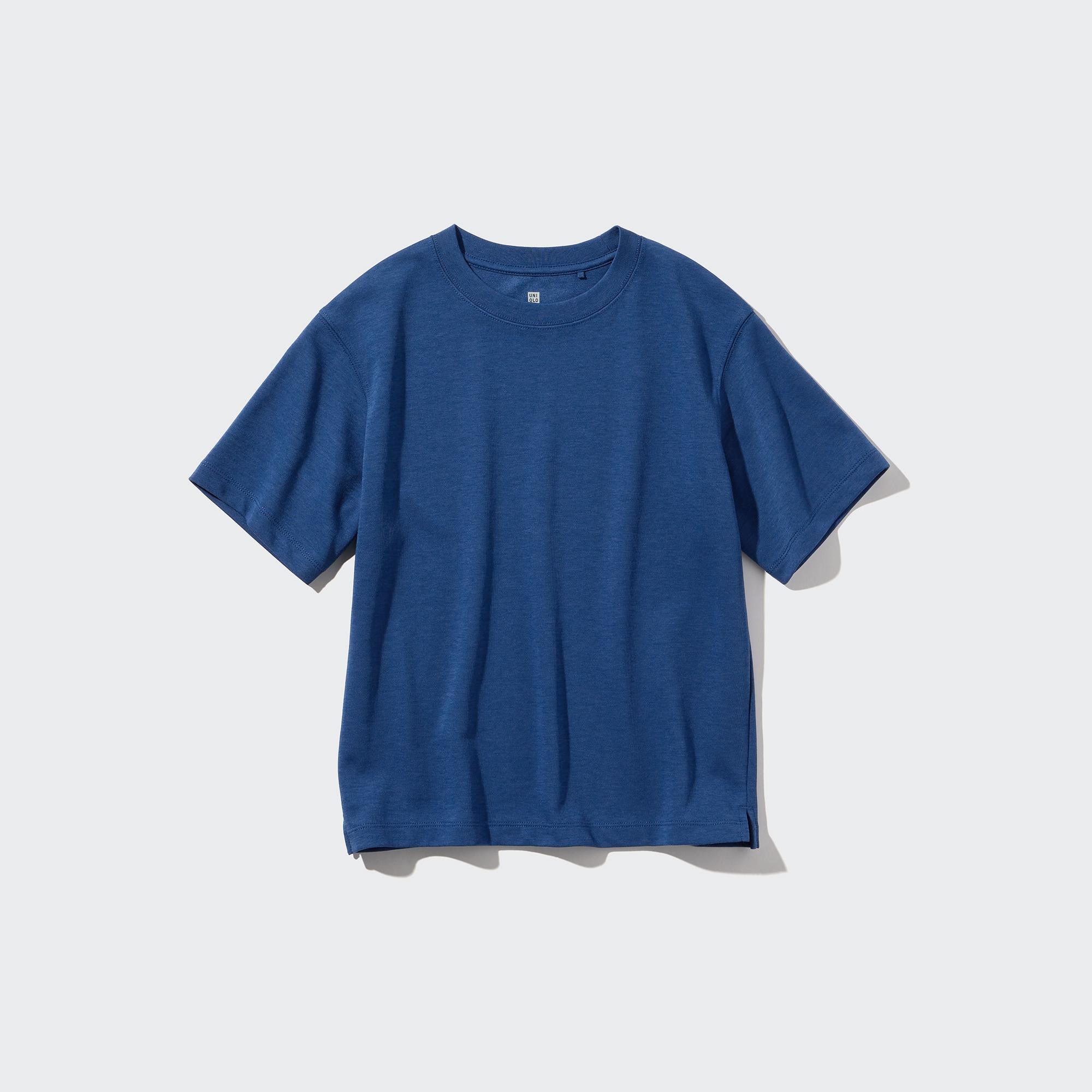 AIRism Cotton Crew Neck Short-Sleeve T-Shirt