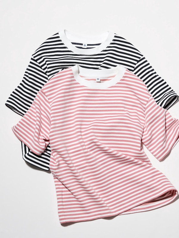 AIRism Cotton T-Shirt | Striped