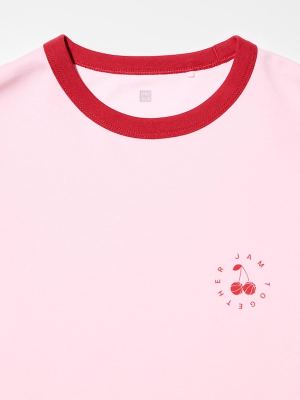 AIRism COTTON GRAPHIC SHORT SLEEVE T-SHIRT