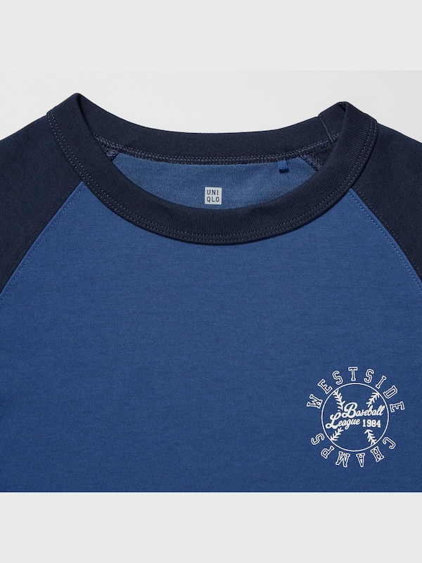 AIRism Cotton Graphic Short-Sleeve T-Shirt