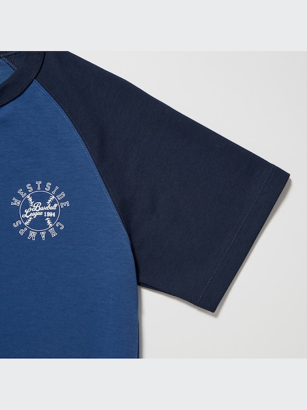 AIRism Cotton Graphic Short-Sleeve T-Shirt