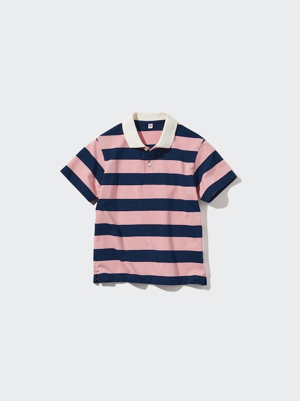 DRY PIQUE STRIPED SHORT SLEEVE POLO SHIRT