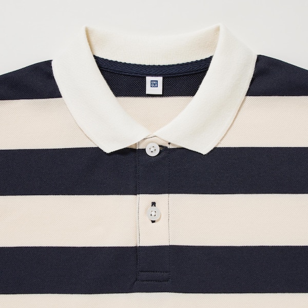 Dry Pique Striped Polo Shirt | UNIQLO US