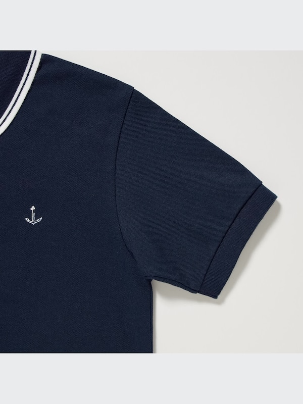 Dry Pique Embroidered Polo Shirt