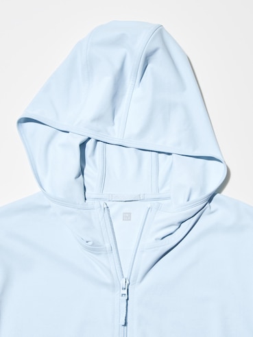 KIDS AIRism Mesh UV Protection Full-Zip Hoodie
