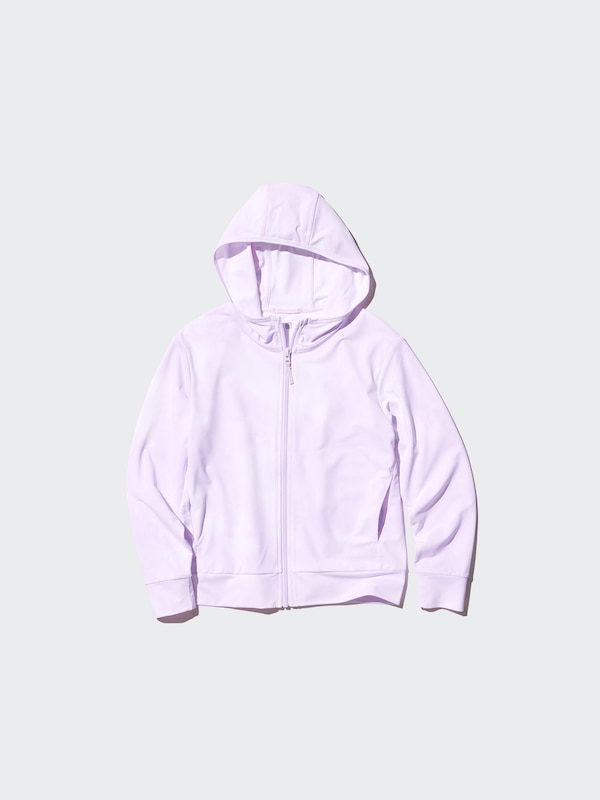 AIRism Mesh UV Protection Printed Full-Zip Hoodie