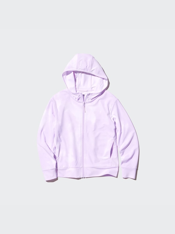 AIRism Mesh UV Protection Printed Full-Zip Hoodie