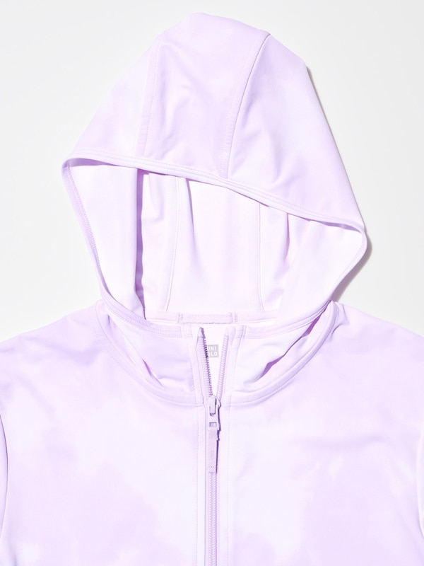 AIRism Mesh UV Protection Printed Full-Zip Hoodie