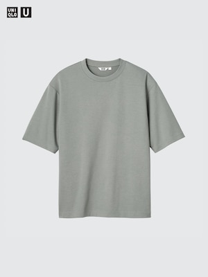 AIRism Cotton Oversized Crew Neck T-Shirt
