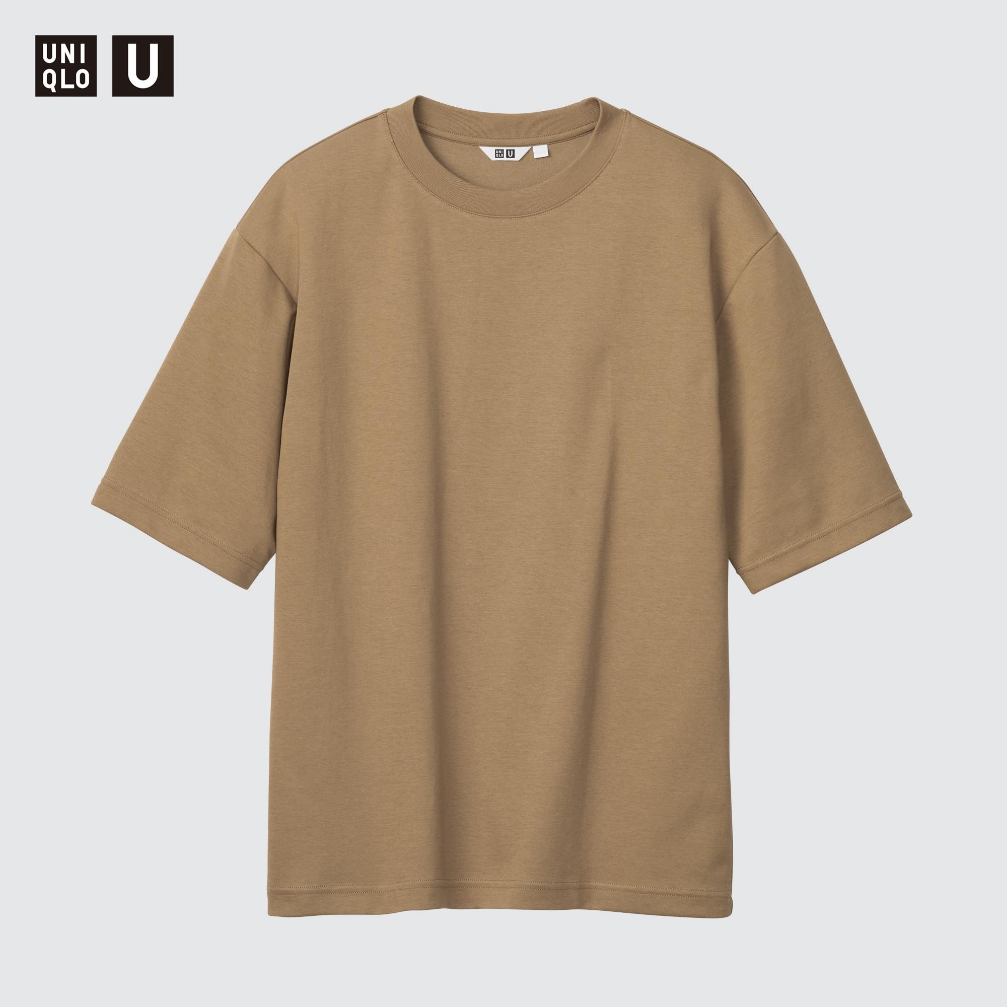 AIRISM COTTON OVERSIZED CREW NECK HALF SLEEVE T-SHIRT | UNIQLO CA