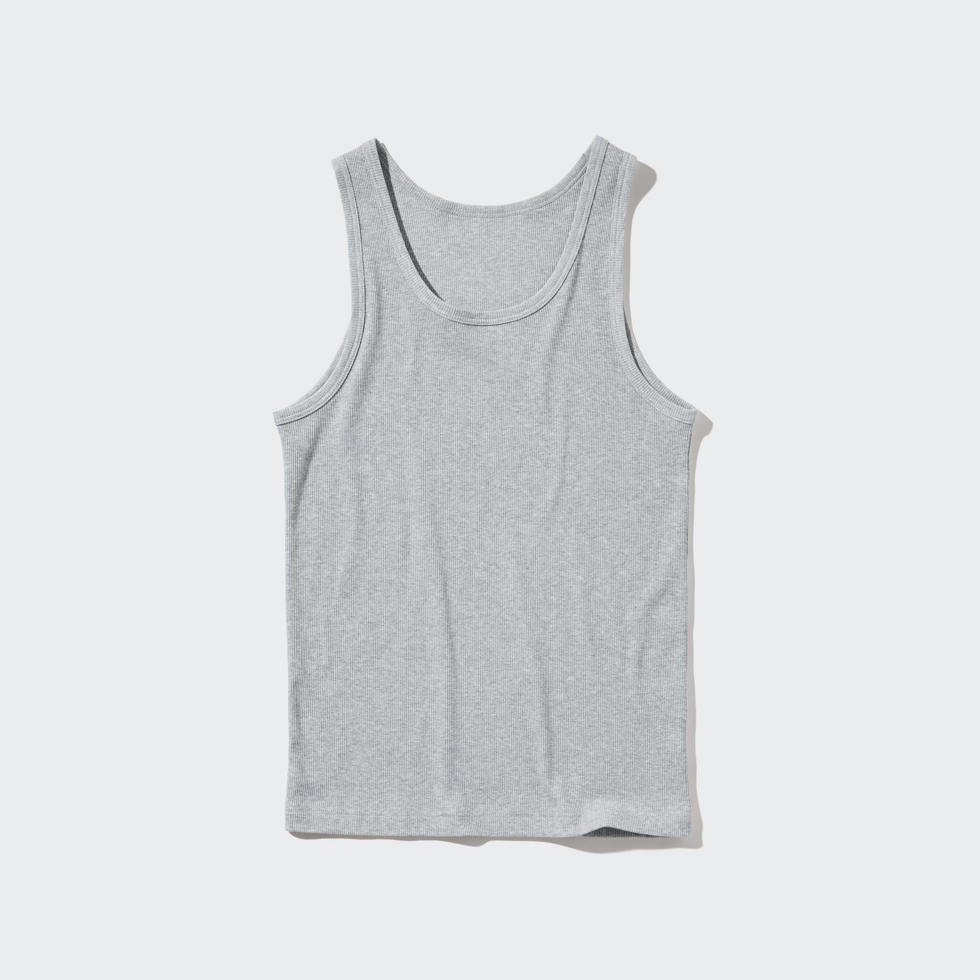 DRY COLOUR RIBBED TANK TOP