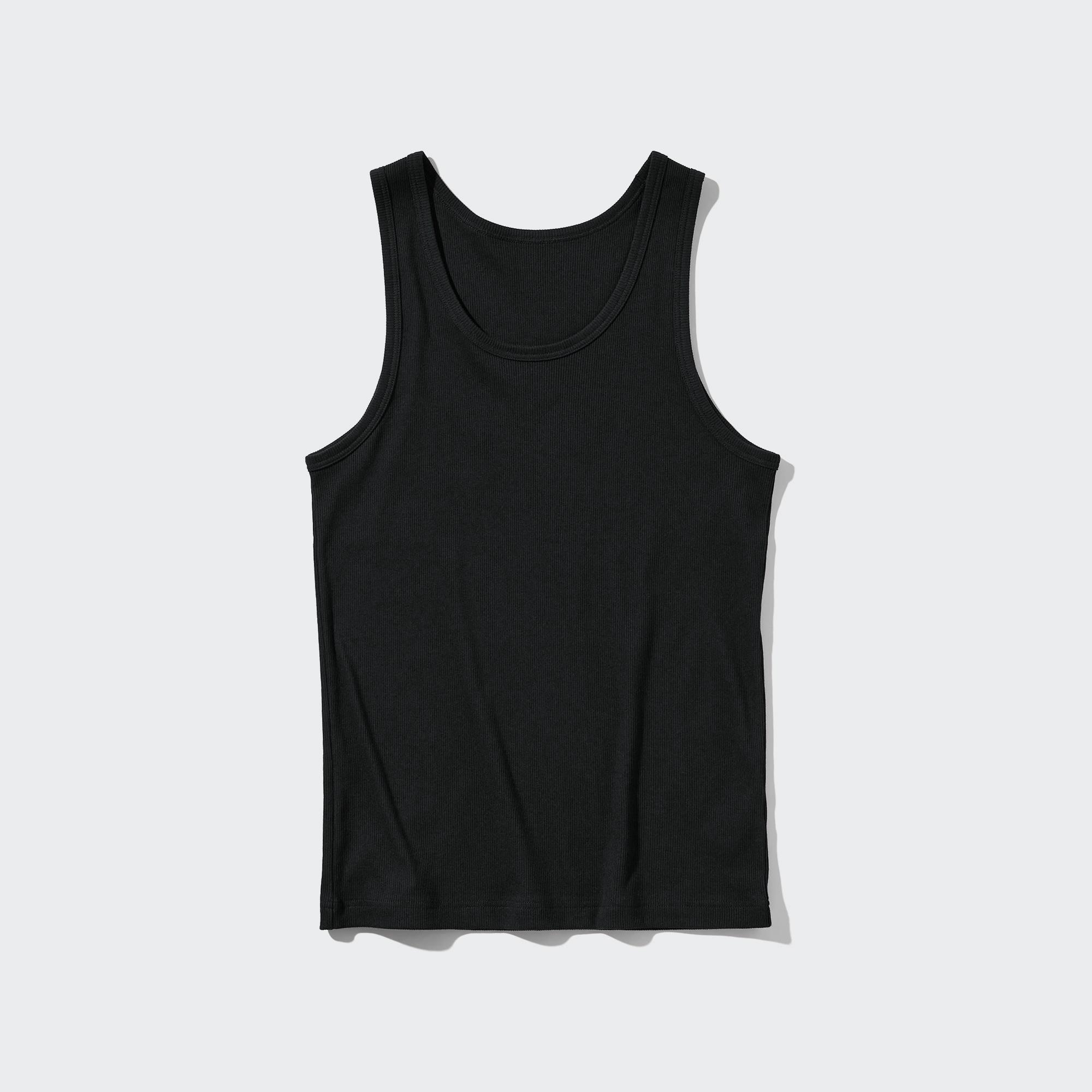 DRY COLOUR RIBBED TANK TOP