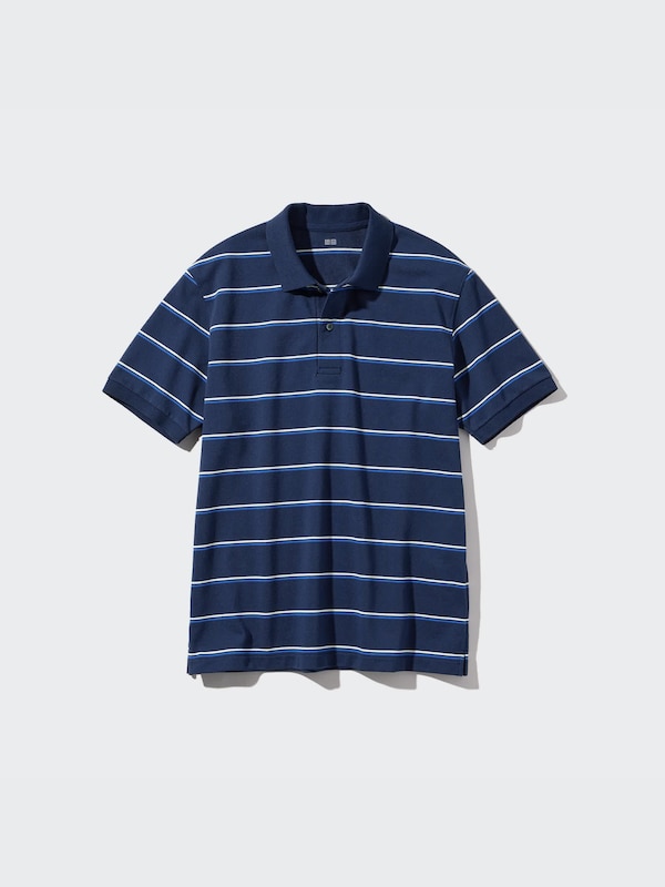Dry Pique Polo Shirt | Striped