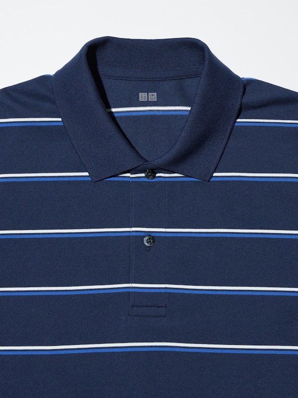 Dry Pique Polo Shirt | Striped