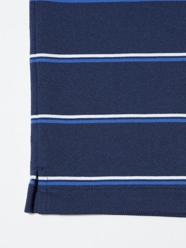 Dry Pique Polo Shirt | Striped