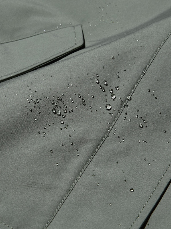 Cotton Blend Parka