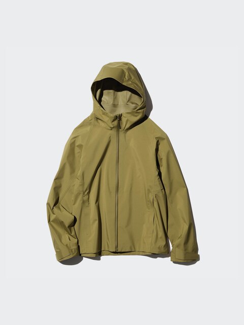 Uniqlo Khaki - Blocktech Parka - Xxs