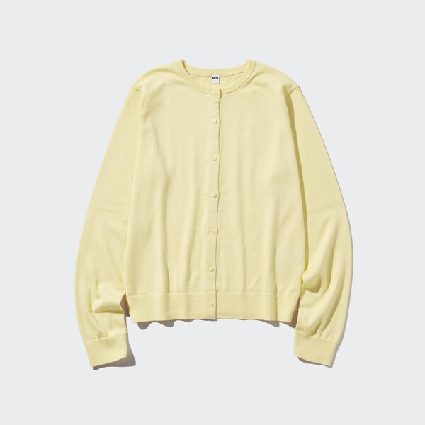 UV Protection Crew Neck Cardigan UNIQLO US