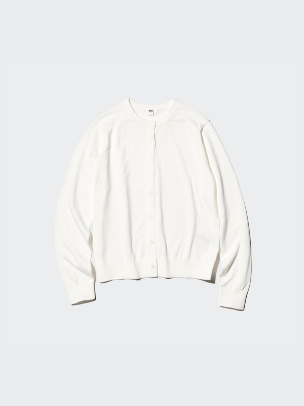 UV Protection Crew Neck Cardigan