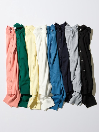 UV Protection Crew Neck Cardigan