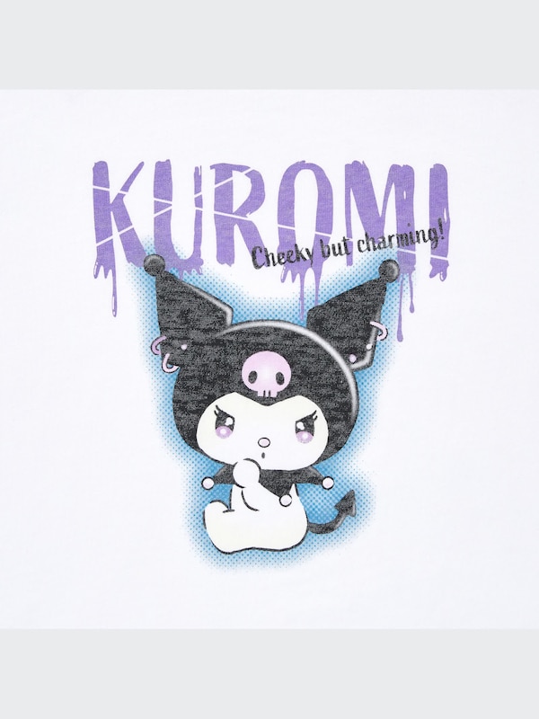 Sanrio Characters UT (Short-Sleeve Graphic T-Shirt) (Kuromi)