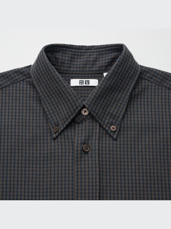Twill Oversized Long-Sleeve Shirt