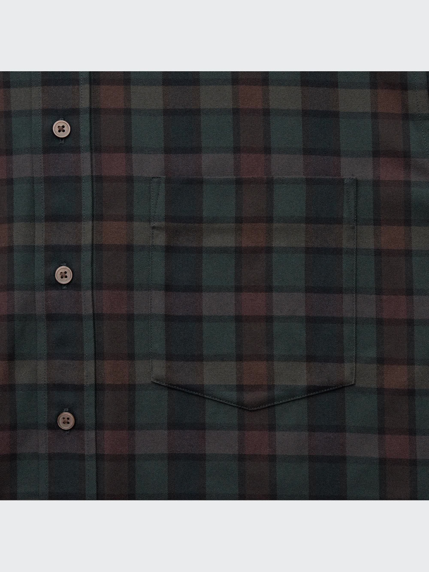 Men's Twill Oversized Checked Long-Sleeve Shirt | UNIQLO US
