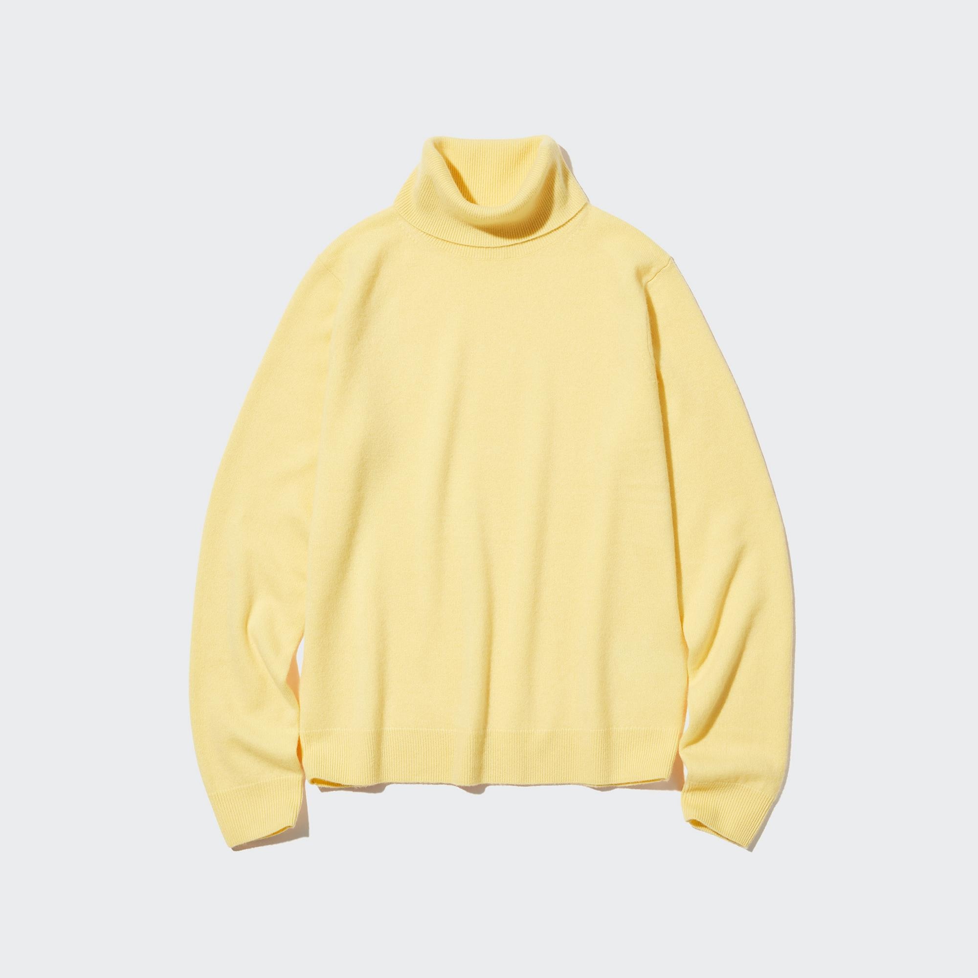 CASHMERE TURTLE NECK SWEATER