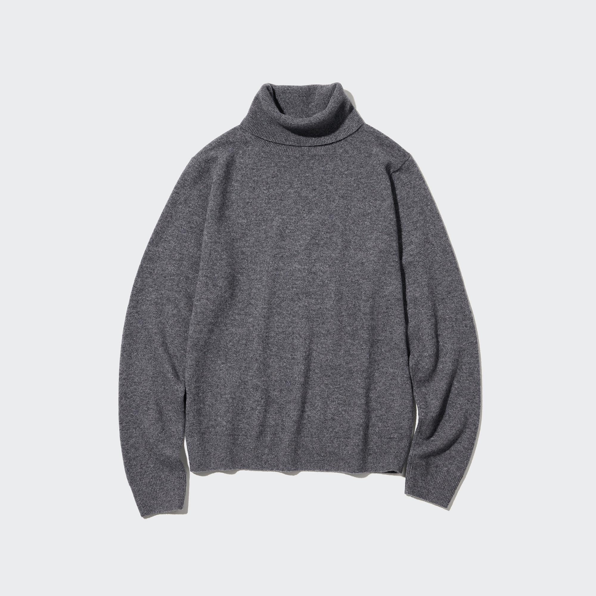 CASHMERE TURTLE NECK SWEATER