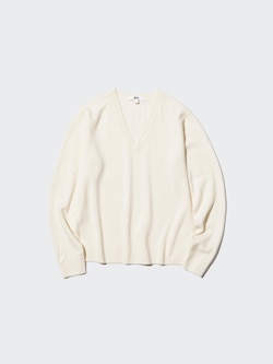 100% Cashmere V Neck Jumper