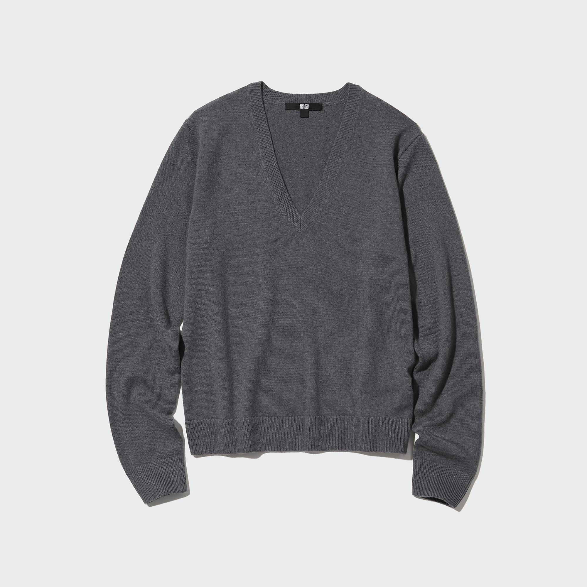 CASHMERE V NECK SWEATER