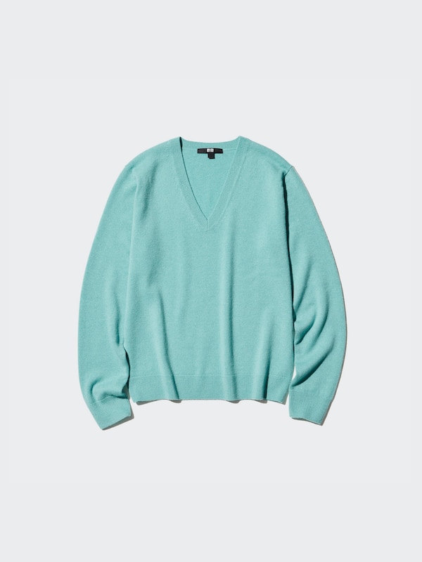 CASHMERE V NECK SWEATER