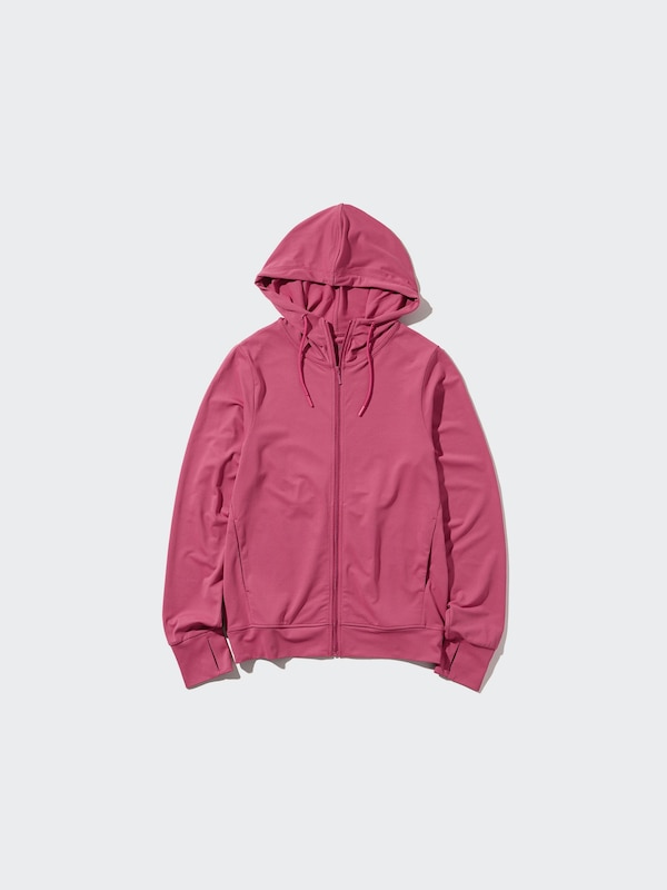 WOMEN AIRism UV PROTECTION FULL ZIP-HOODIE
