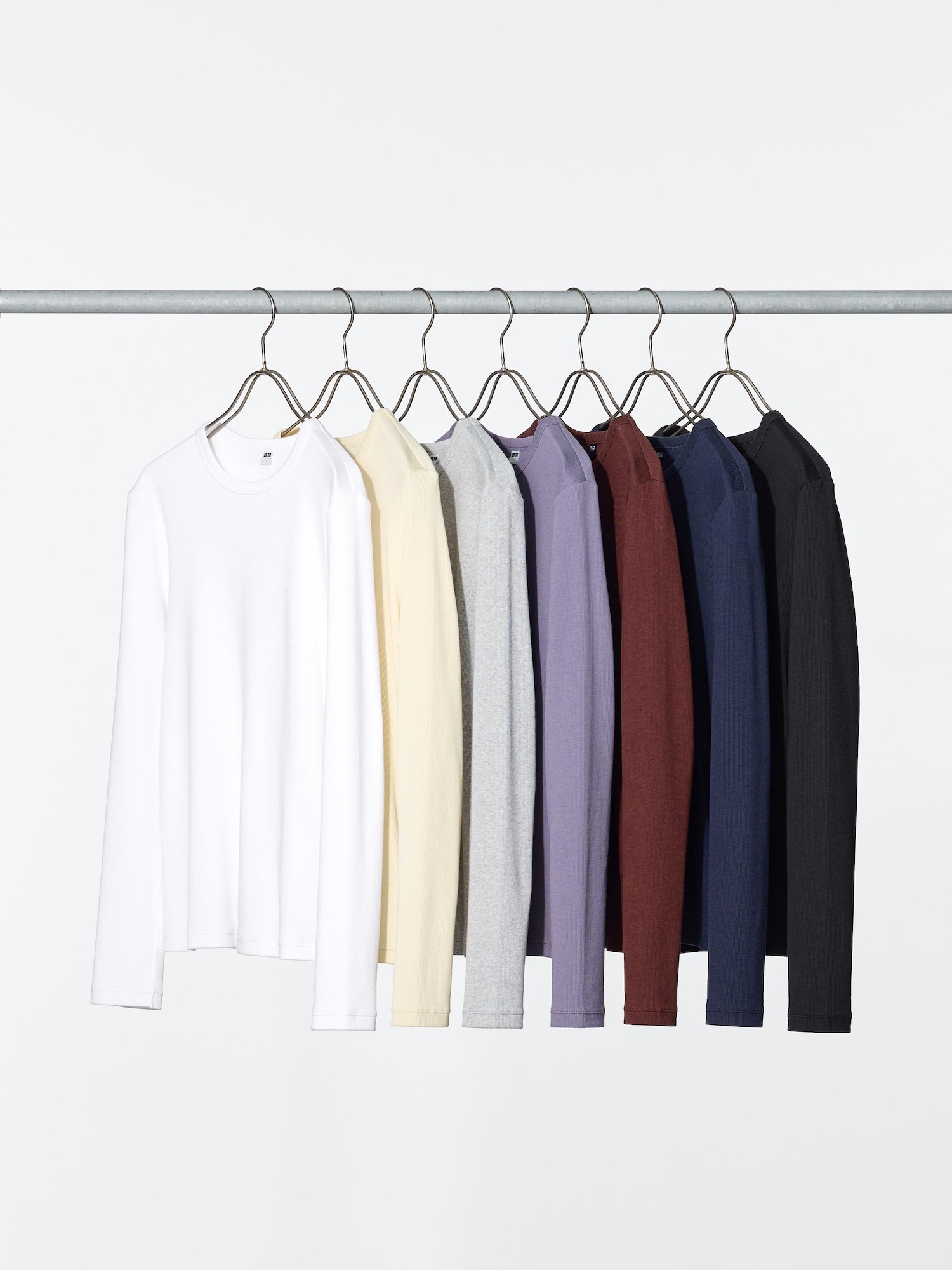Women's Soft Ribbed T-Shirt | Long Sleeve | UNIQLO US