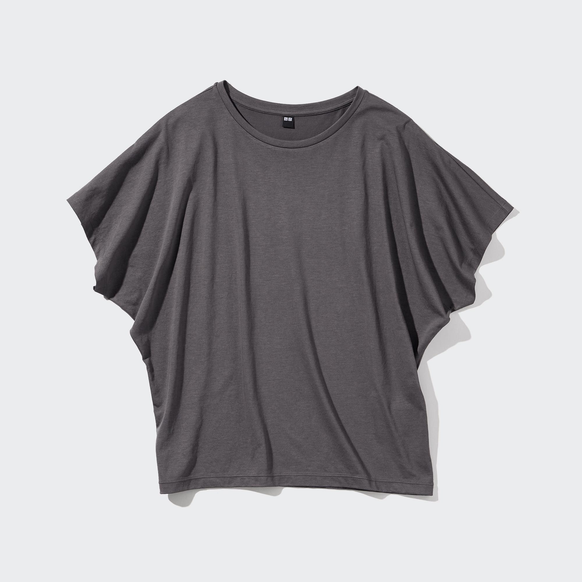 AIRism Drape Short Sleeve T-Shirt