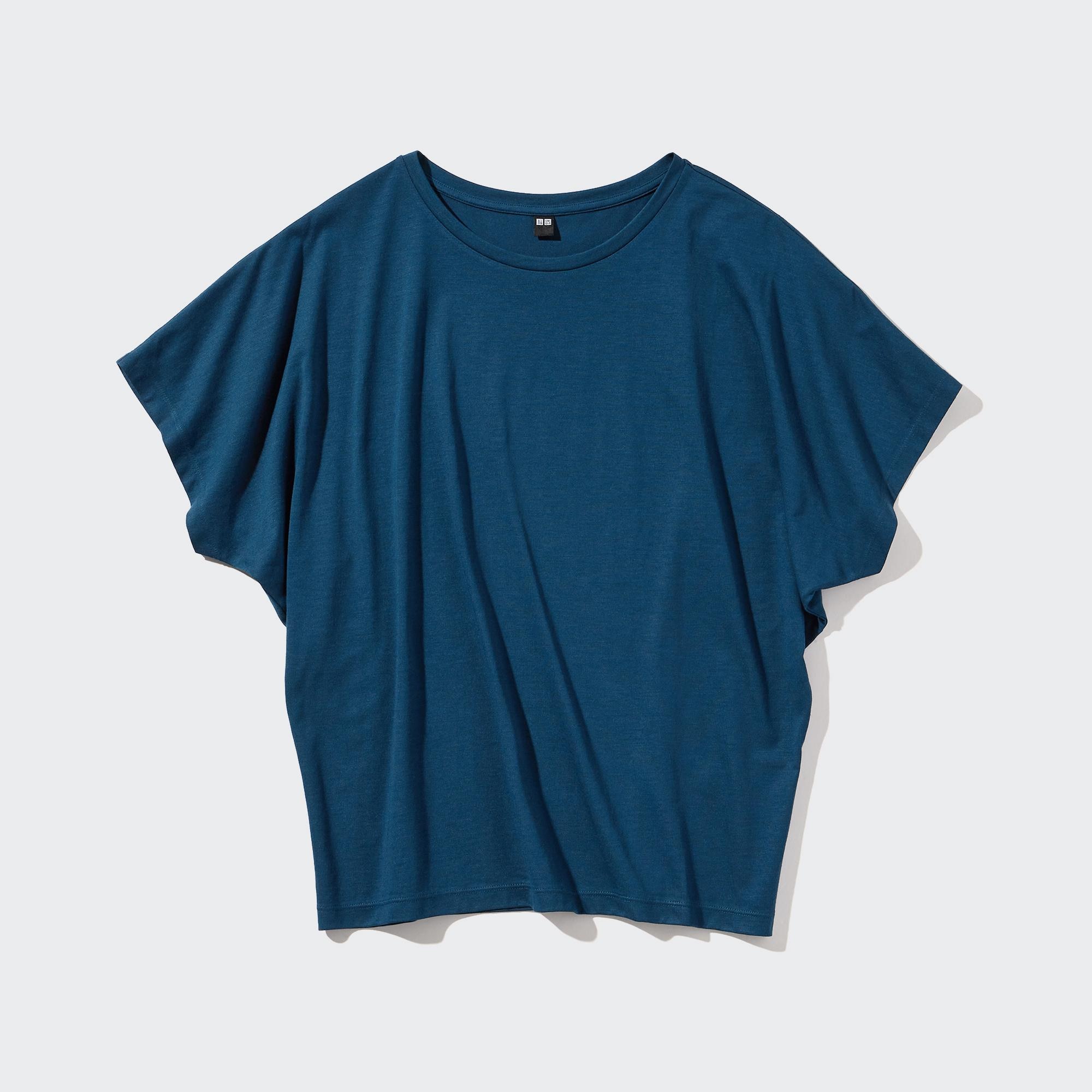 AIRism Drape Short Sleeve T-Shirt