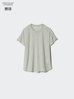 100% Linen Crew Neck T-Shirt