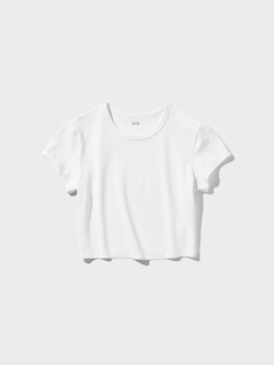 Ultra Stretch AIRism Cropped T-Shirt
