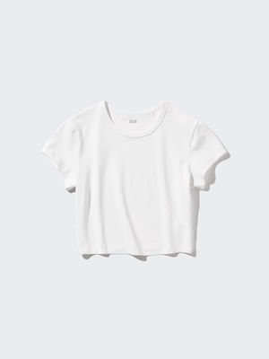 Ultra Stretch AIRism Cropped T-Shirt