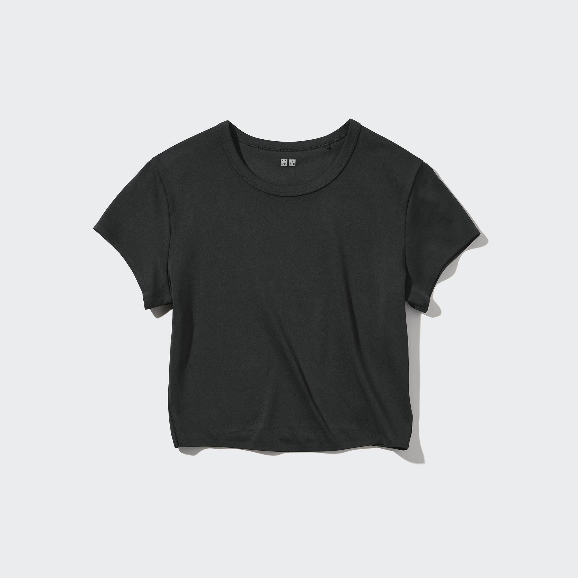 EXTRA STRETCH AIRism CROPPED SHORT SLEEVE T-SHIRT