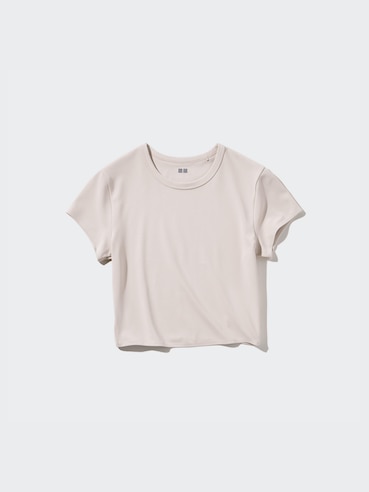 Ultra Stretch AIRism Cropped T-Shirt