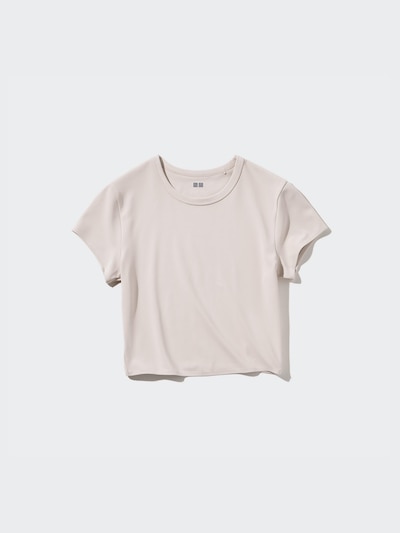 Ultra Stretch AIRism Cropped T-Shirt