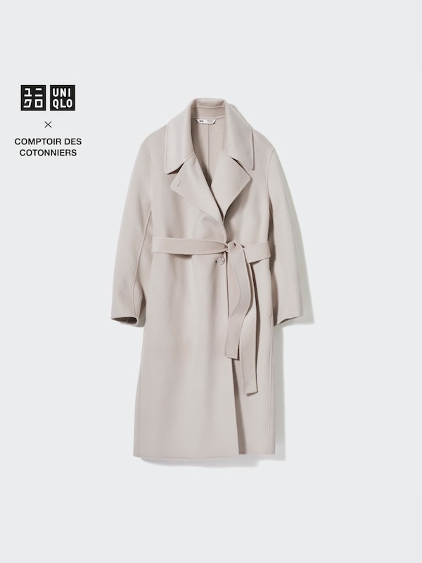 Double Face Wrap Coat