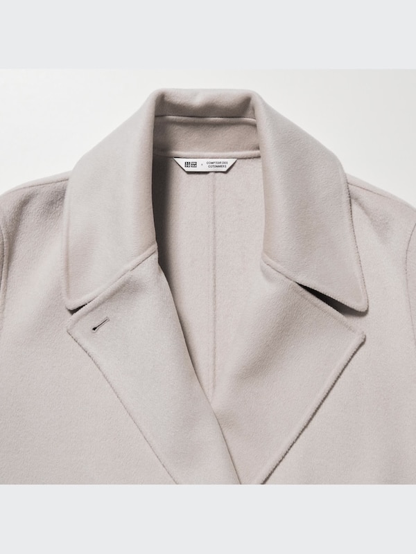 Double Face Wrap Coat