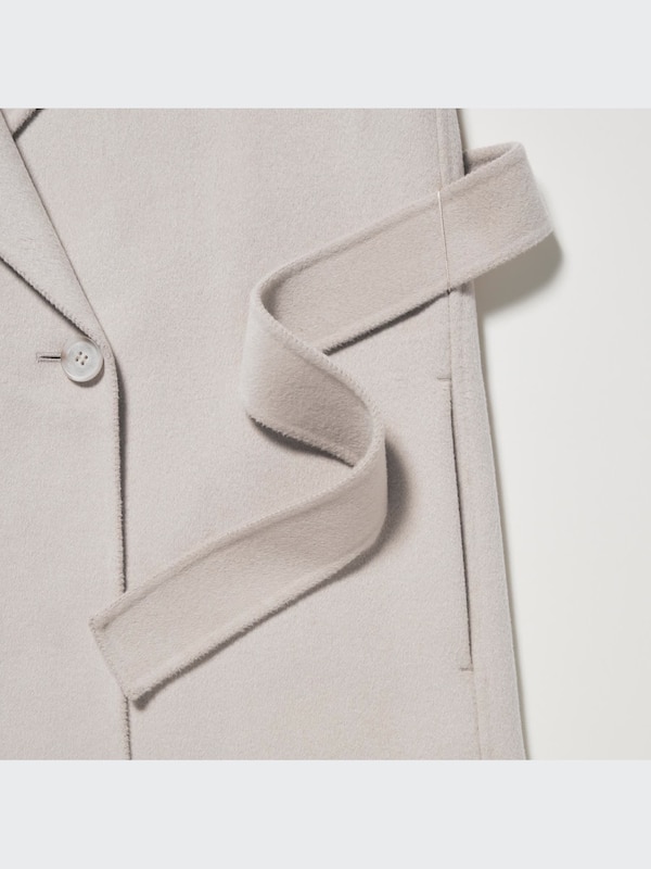 Double Face Wrap Coat